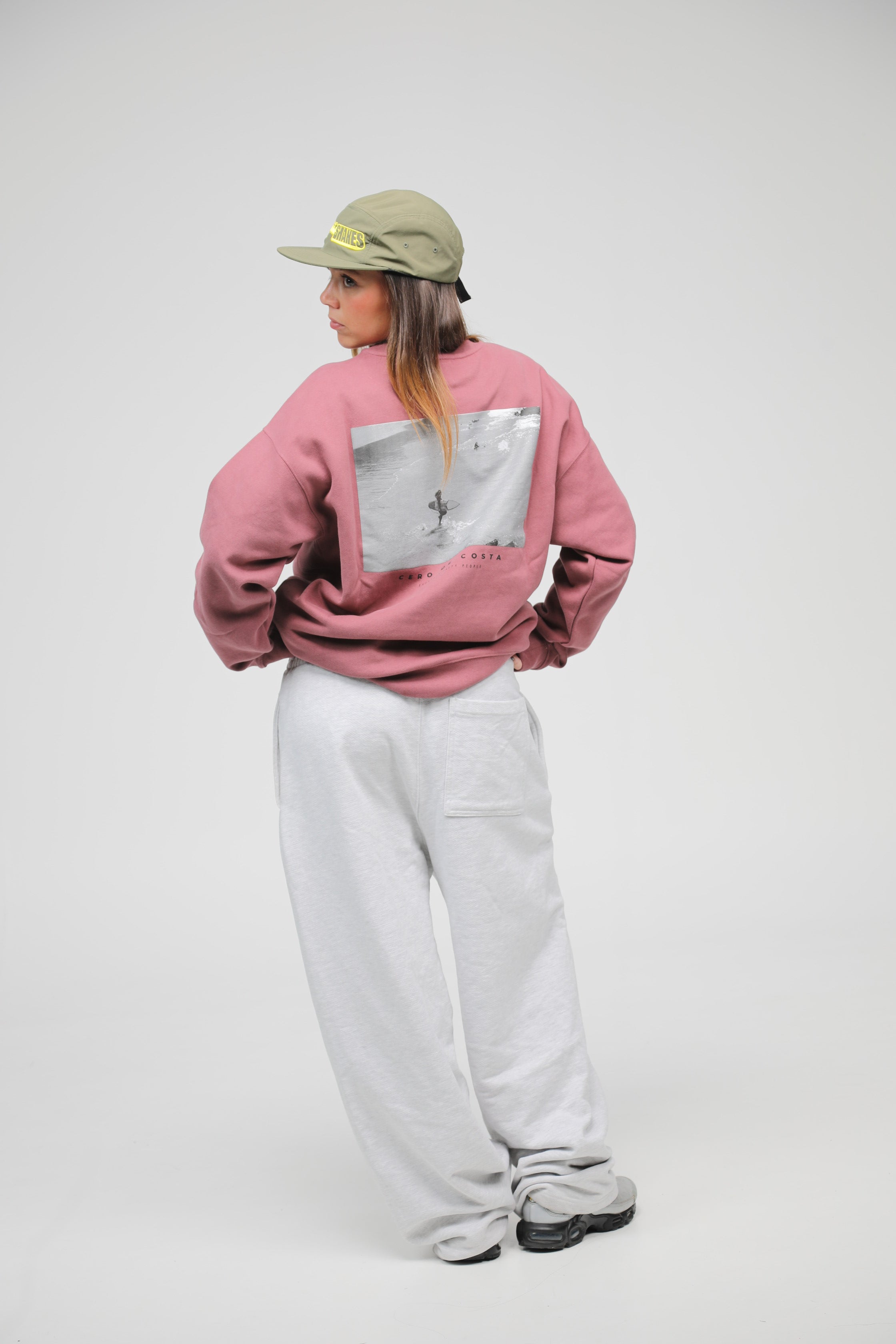 SUDADERA GRANATE FOTO SURF